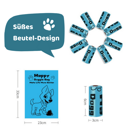 Doggie Bag - Biologisch abbaubare Hundekotbeutel mit Lavendelduft